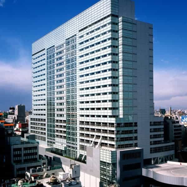 渋谷のレンタルオフィス「リージャス渋谷マークシティ」の外観