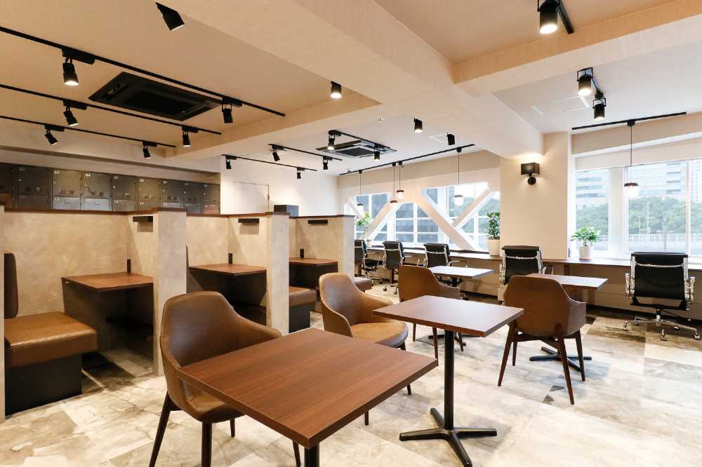 赤坂のレンタルオフィス「THE HUB 赤坂見附」のシェアオフィス
