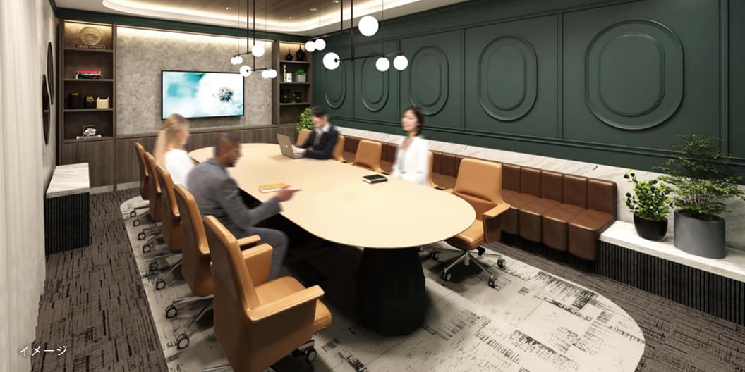 Signature札幌ダイビルの会議室