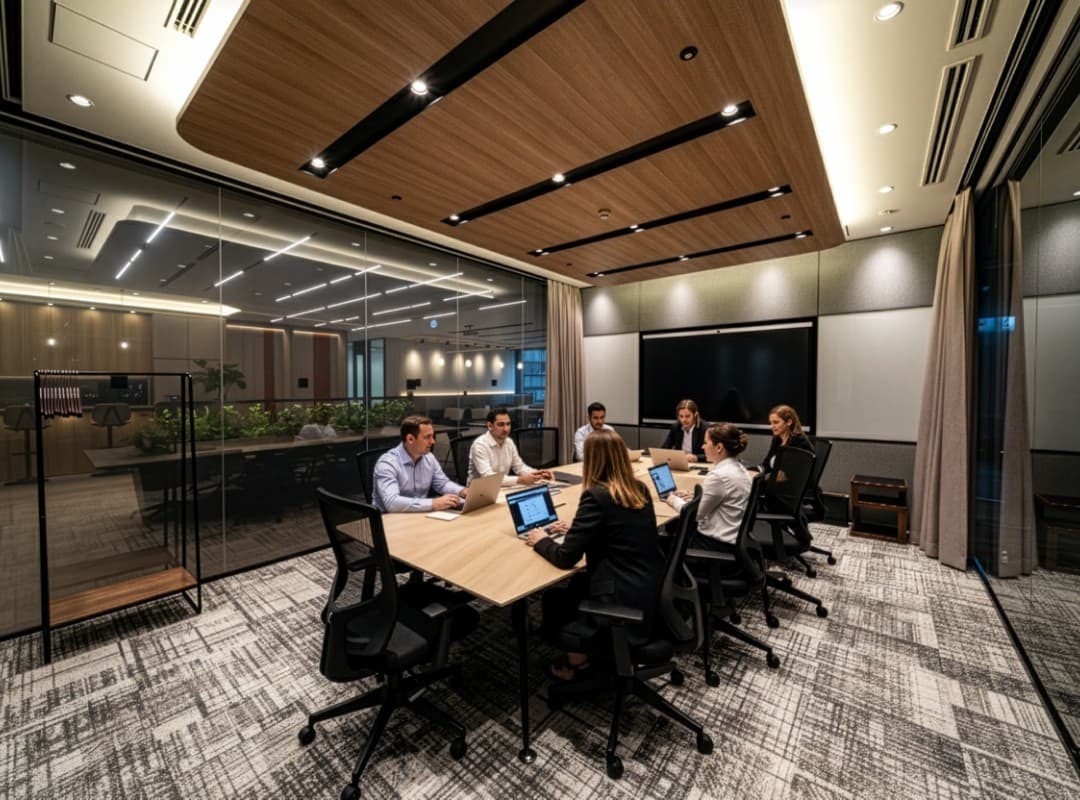 東京駅のレンタルオフィス「ouno八重洲×Compass Offices」の会議室
