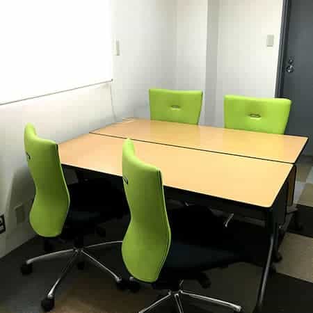 10BAN OFFICE麻布十番の会議室