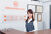 銀座アントレサロンのエントランス