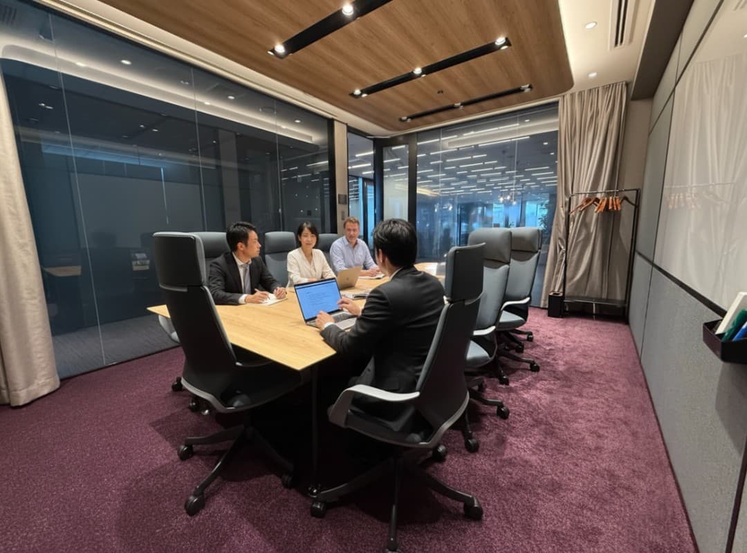 浜松町のレンタルオフィス「コンパスオフィス WTC annex」の会議室