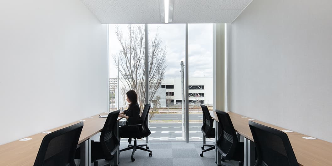 リージャスつくばビジネスセンターの個室オフィス