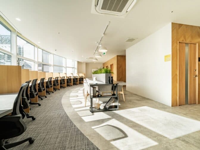 BIZcomfort町田のブース席