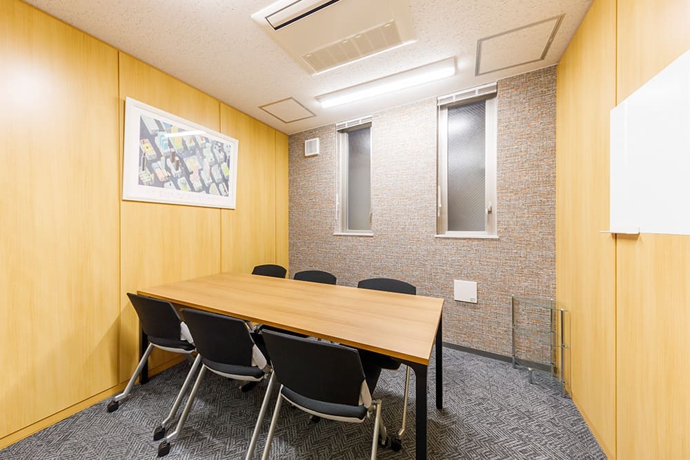 日本橋のレンタルオフィス「天翔オフィス日本橋茅場町」の会議室
