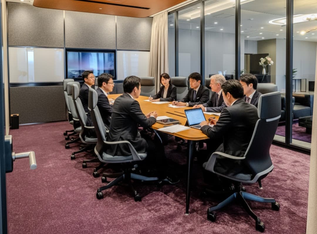 大阪市北区梅田のレンタルオフィス「コンパスオフィス イノゲート大阪」の会議室