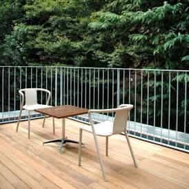 渋谷のレンタルオフィス「ALIVE OFFICE 原宿」のルーフテラス