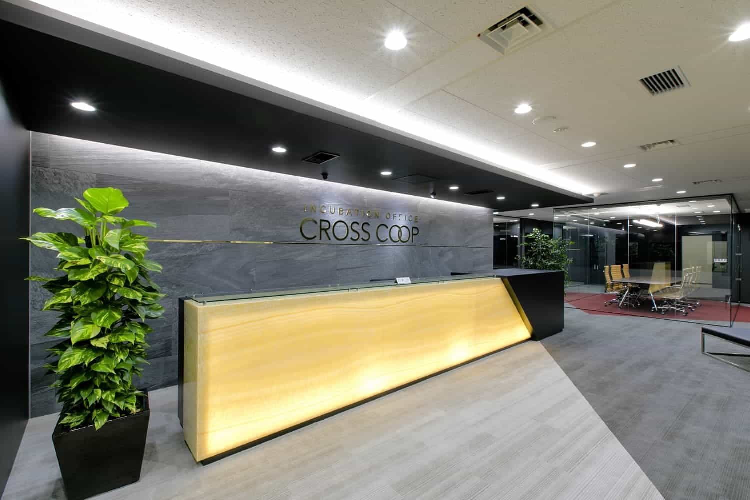 CROSSCOOP渋谷の受付