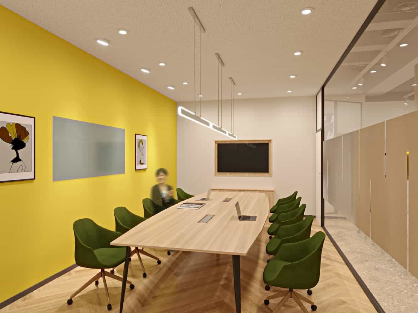 渋谷のレンタルオフィス「リージャス渋谷公園通り」の会議室