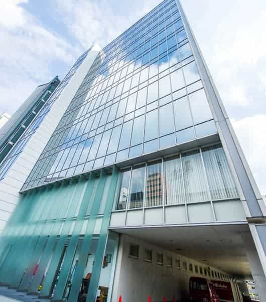 渋谷のレンタルオフィス「リージャス渋谷グラスシティ」の外観