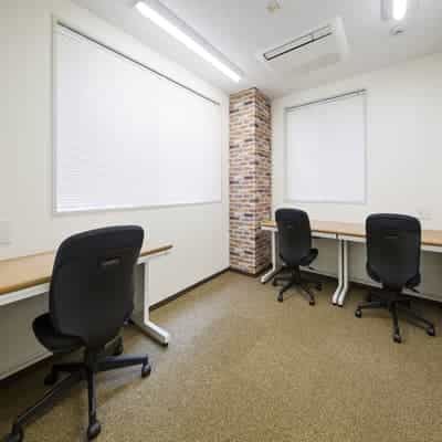 天翔オフィス赤坂の個室。すべての部屋が完全個室・窓あり・個別空調