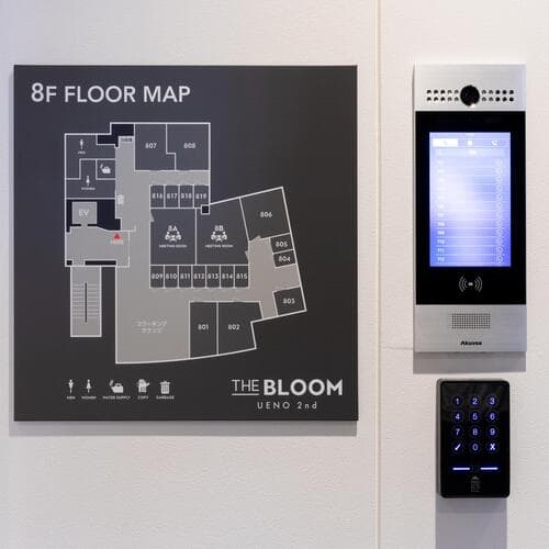THE BLOOM UENO 2nd（ザ ブルーム 上野 2nd）のオートロック